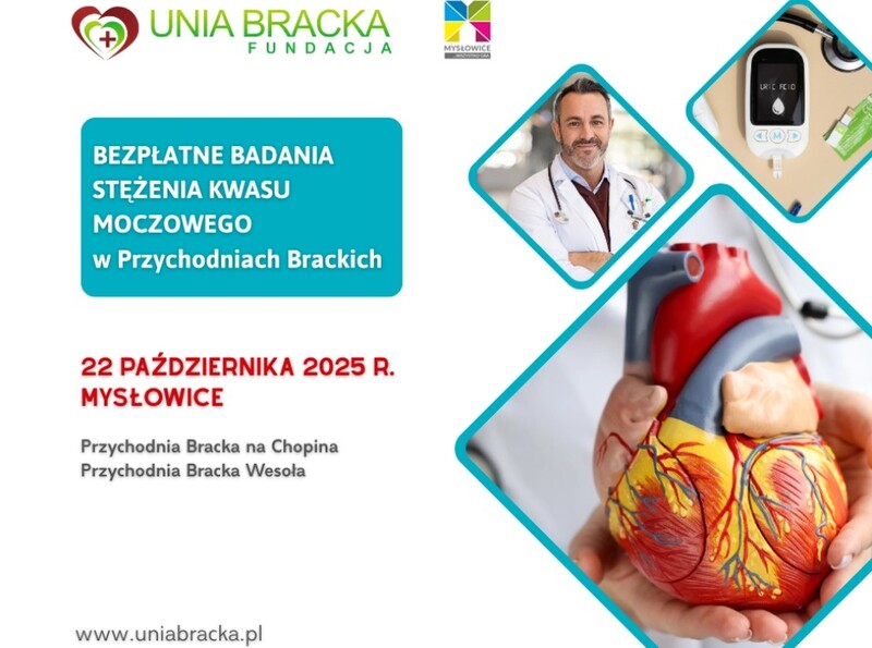 Bezpłatne badanie stężenia kwasu moczowego w Mysłowicach - sprawdź, gdzie wykonać test!