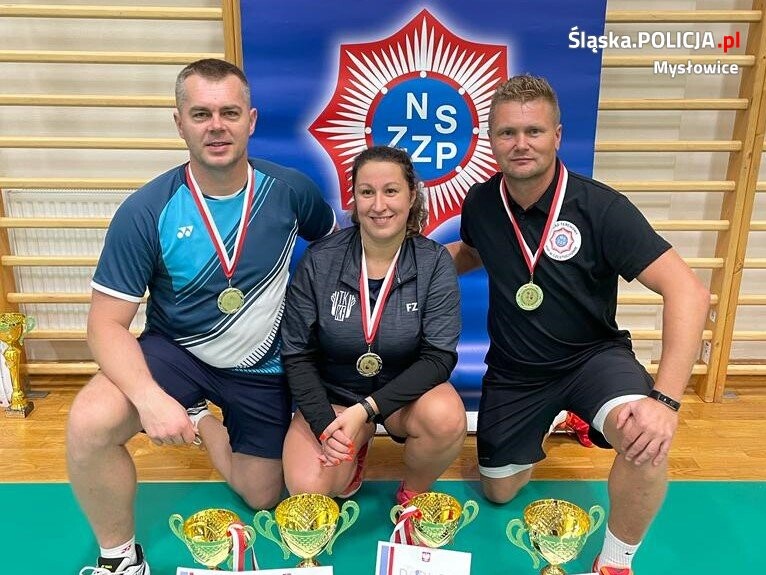 Dzielnicowy z Mysłowic trzykrotnie na podium Mistrzostw Polski