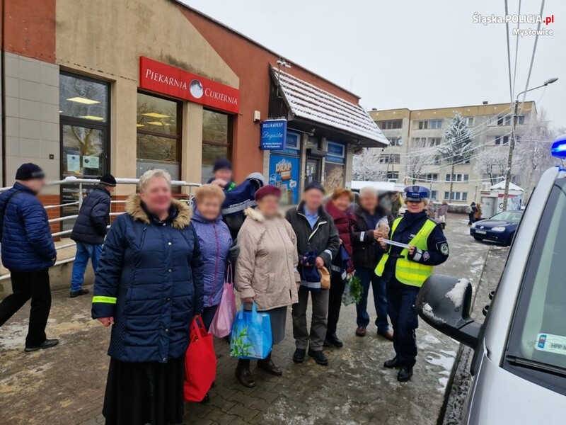 Dzień Babci i Dzień Dziadka z mysłowicką drogówką