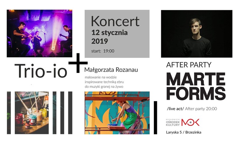 Koncert elektro-akustycznego zespołu Trio io
