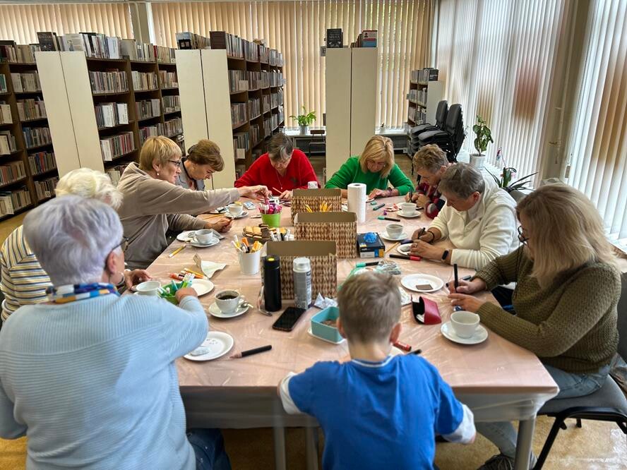 Literackie kamyczki / fot. MBP Mysłowice