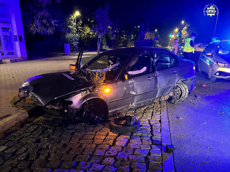 Mysłowice: 22-latek spowodował kolizję po alkoholu i złamał zakaz prowadzenia pojazdów