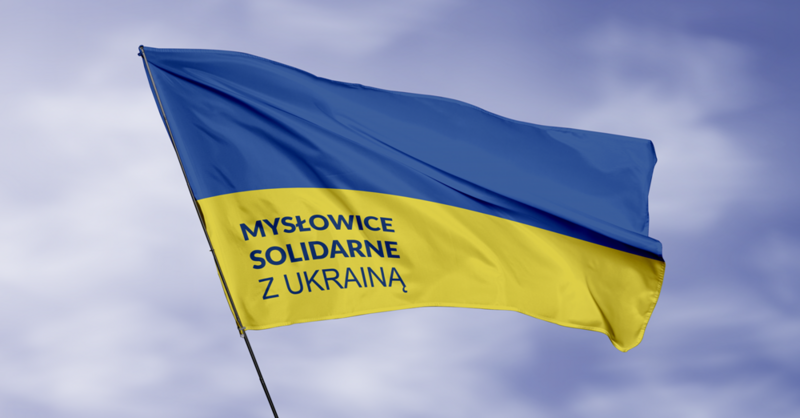 Mysłowice solidarne z Ukrainą