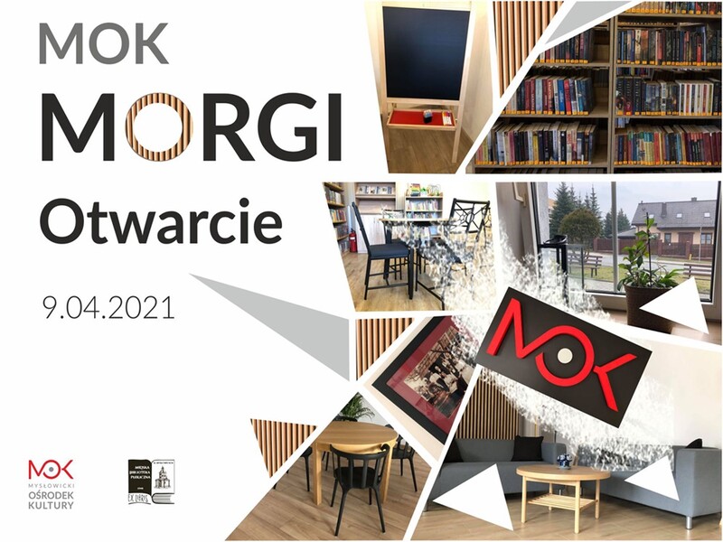 Nowości na Morgach – Dzień Otwarty w MOKu i Bibliotece