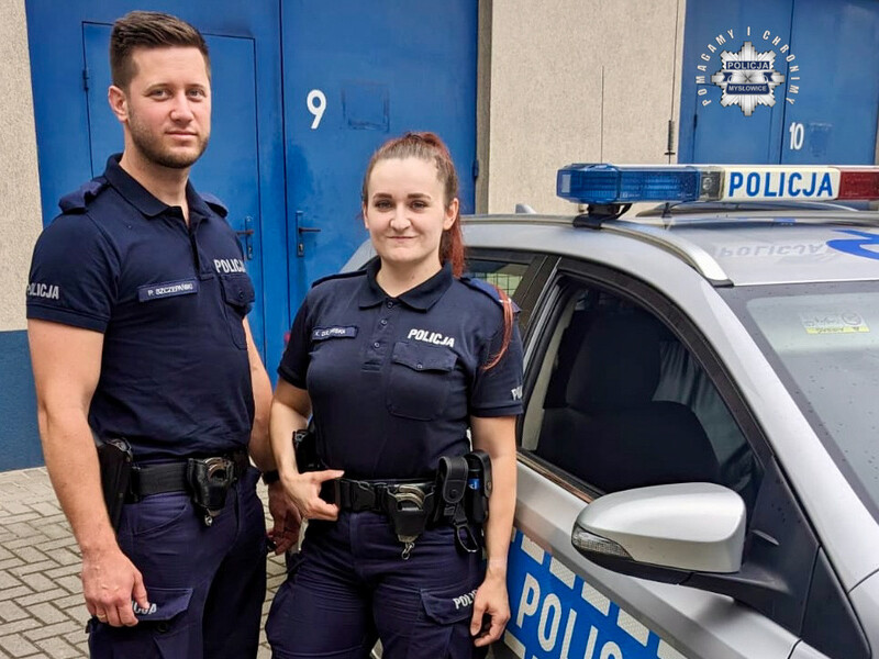Policjanci ruszyli na pomoc 65-letniemu mężczyźnie