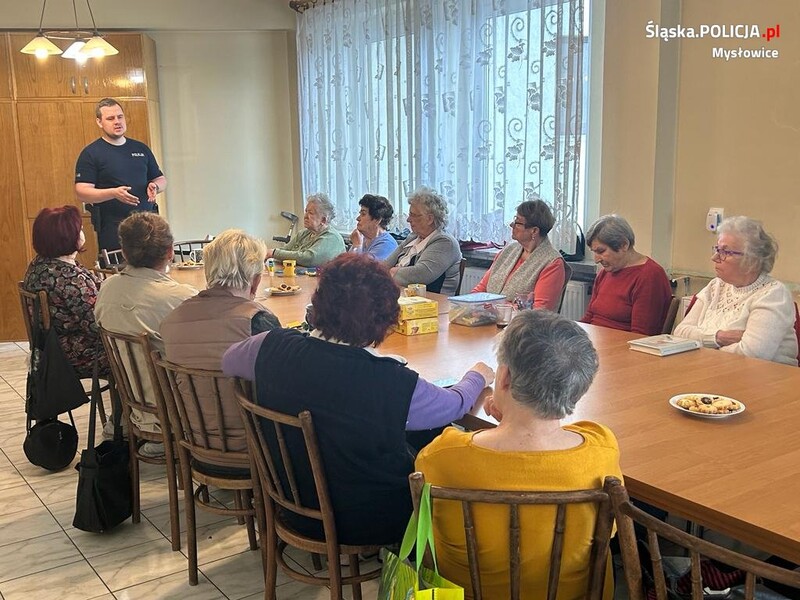 Prelekcja dotycząca bezpieczeństwa dla seniorów w Mysłowicach