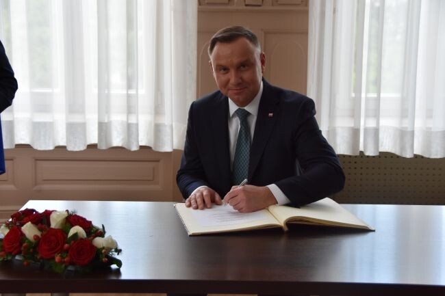 Prezydent RP Andrzej Duda odwiedził Mysłowice