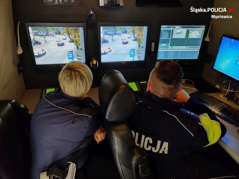 Ruchome Stanowisko Dowodzenia wspierało działania mysłowickiej drogówki
