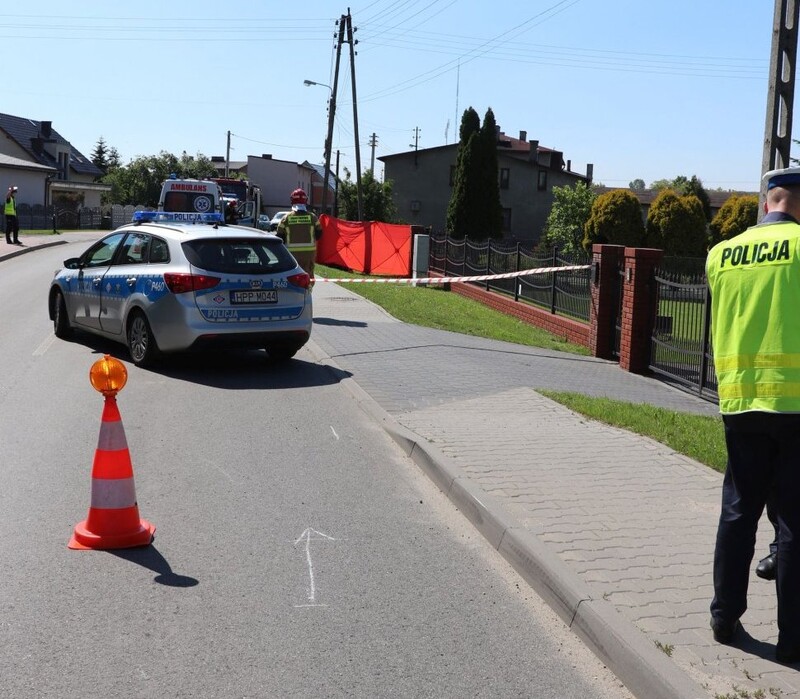 Śmiertelny wypadek z udziałem motocyklisty