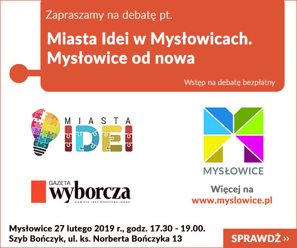 Spotkanie w cyklu "Miasta Idei". Tematem zagospodarowanie terenów po kopalni Mysłowice