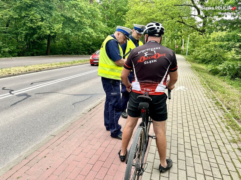 Środowe działania "Bezpieczny cyklista w Mysłowicach