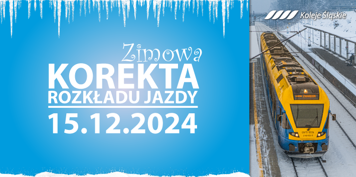 W nowym rozkładzie KŚ przybędzie połączeń i przystanków, a pociągi pojadą szybciej