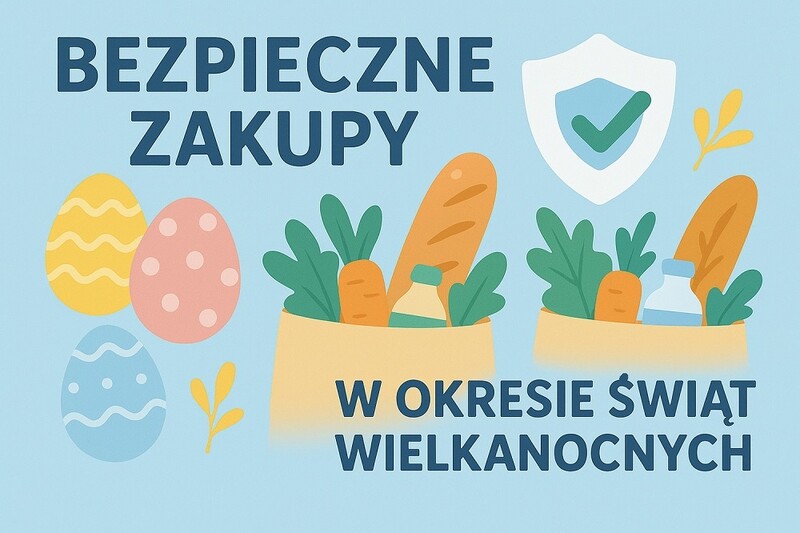 Wielkanocne zakupy – jak dbać o bezpieczeństwo w sklepach i internecie?